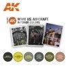 AK Interactive AK11734 WWII US AIRCRAFT INTERIOR COLORS 6x17 ml